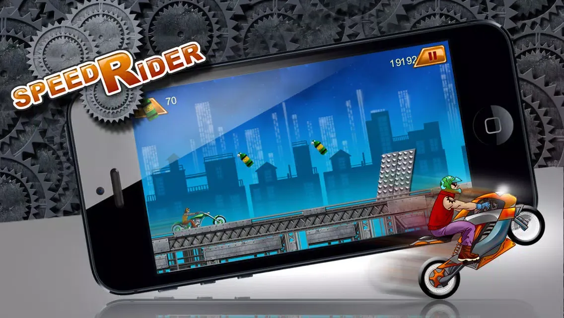 Speed Rider - Nitro Fueled Crazy Bike Stuntman (Free Game)应用截图