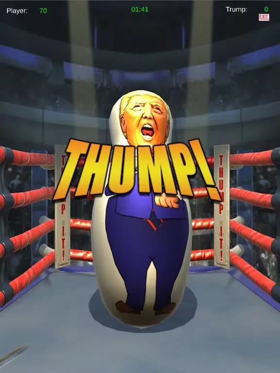Captures d'écran de Thump Trump! iPad 