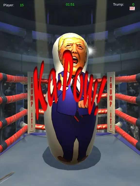 Captures d'écran de Thump Trump! iPad 