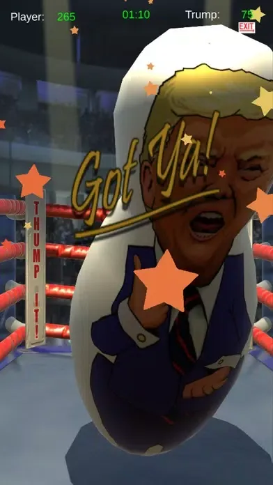 Captures d'écran de Thump Trump!