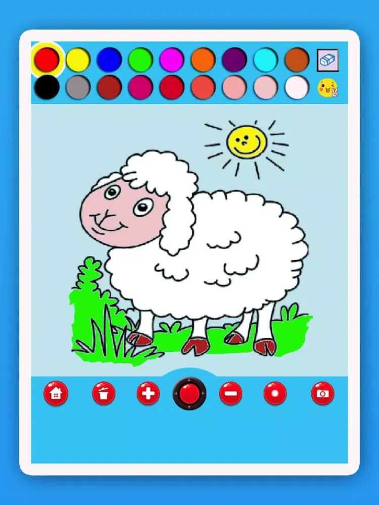 Capturas de tela do Coloring Animals in Zoo VIP iPad 