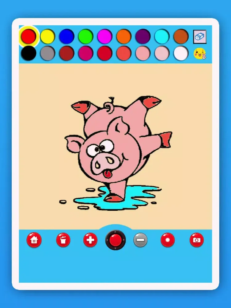 Capturas de tela do Coloring Animals in Zoo VIP iPad 