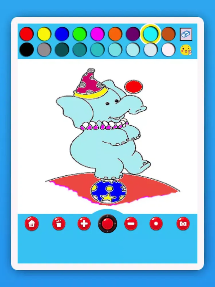 Capturas de tela do Coloring Animals in Zoo VIP iPad 