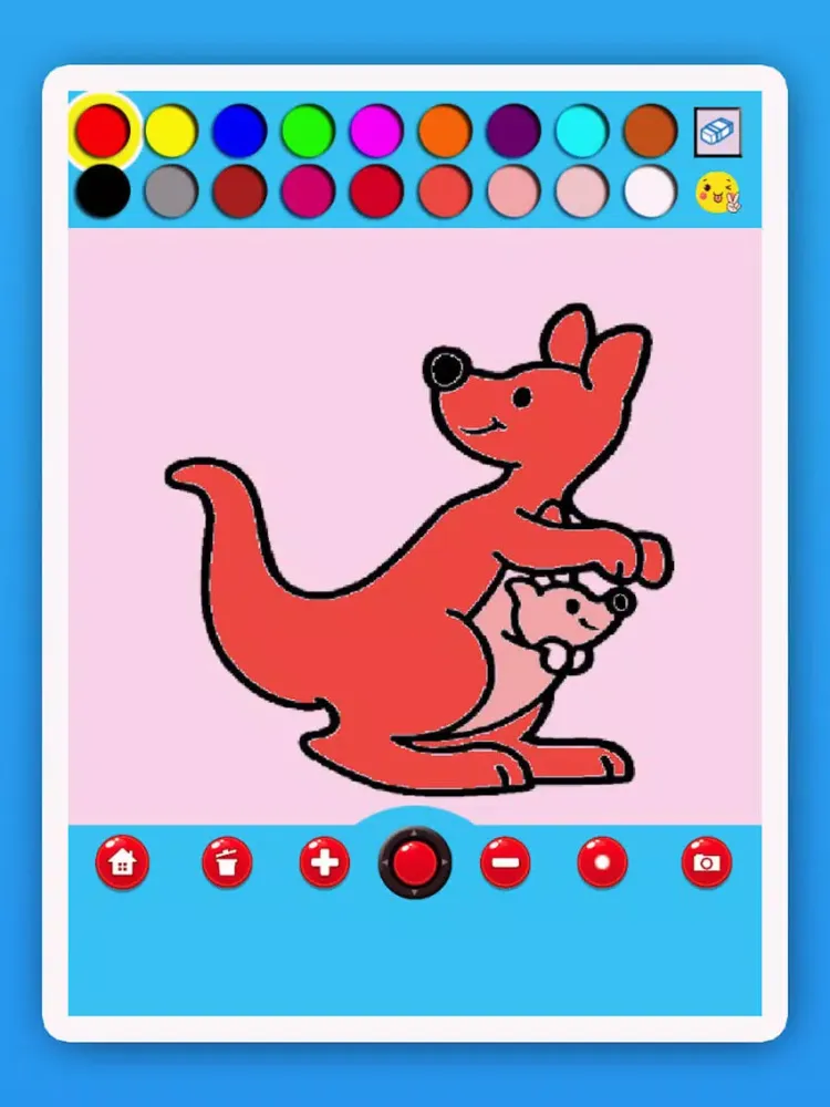 Capturas de tela do Coloring Animals in Zoo VIP iPad 