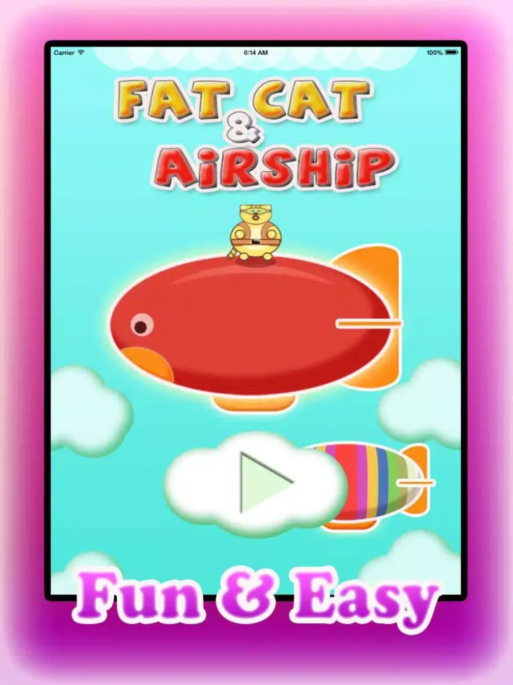 Fat Cat & Airship iPad  স্ক্রিনশট