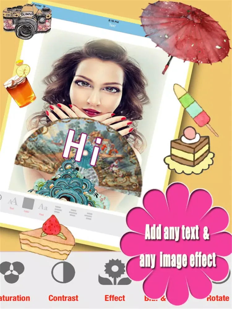 Capturas de tela do Super Mirror Camera - Selfie Cam & Sticker Editor iPad 