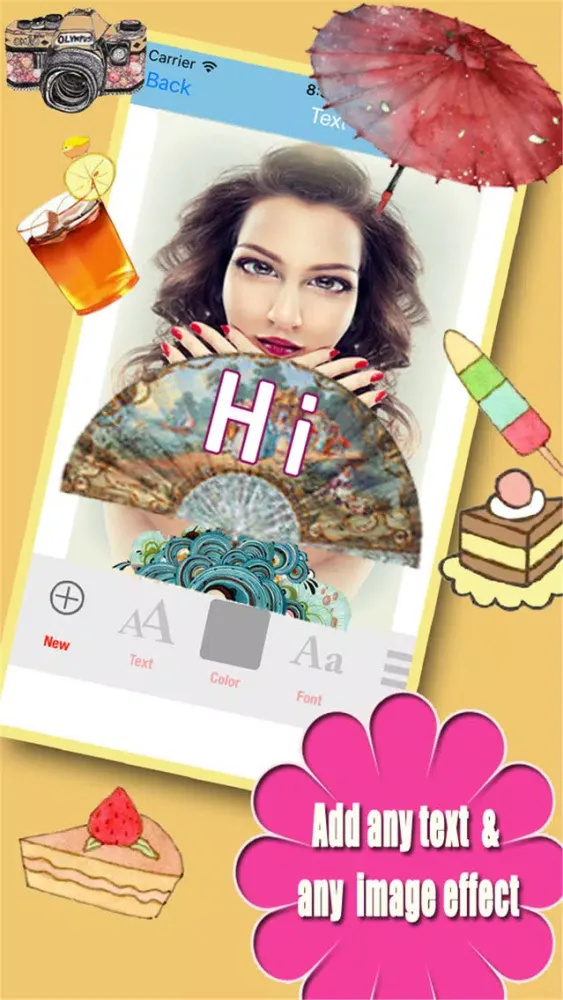 Capturas de tela do Super Mirror Camera - Selfie Cam & Sticker Editor