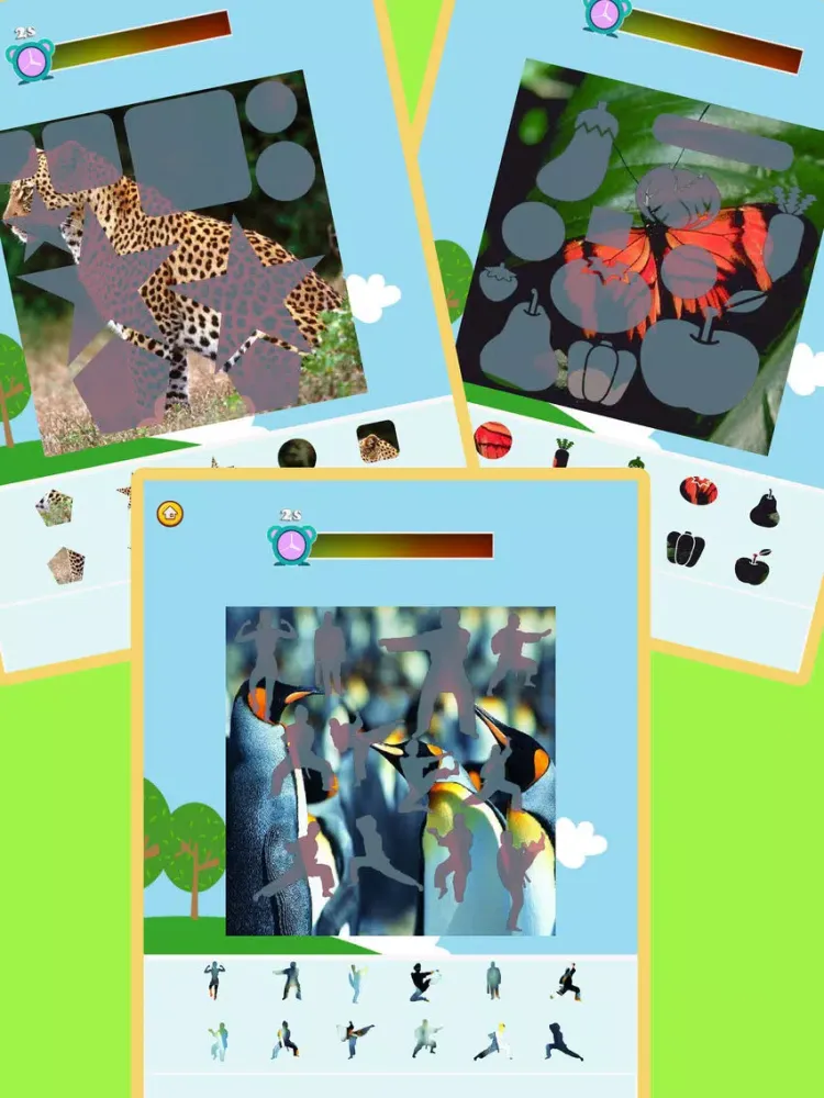 Ảnh chụp màn hình của Animal Jigsaw Puzzle Game 123 iPad 