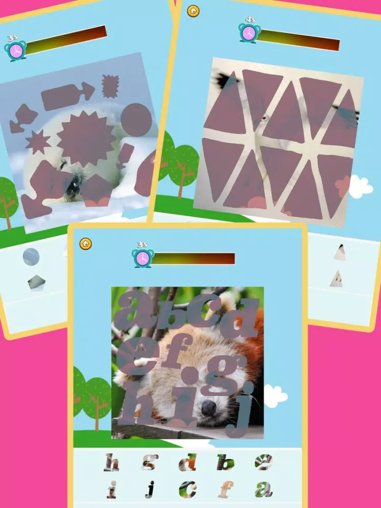 Ảnh chụp màn hình của Animal Jigsaw Puzzle Game 123 iPad 