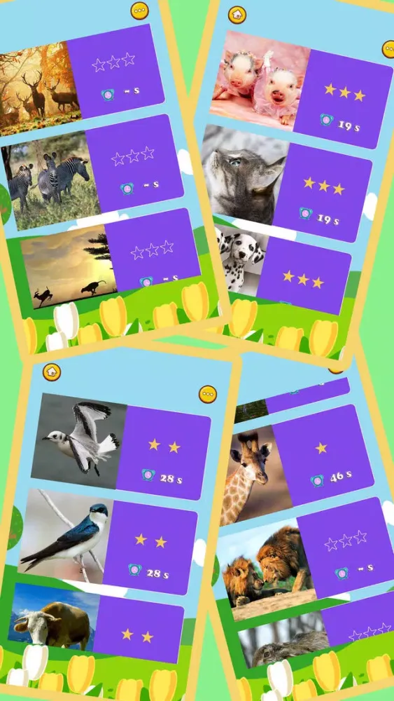 Ảnh chụp màn hình của Animal Jigsaw Puzzle Game 123