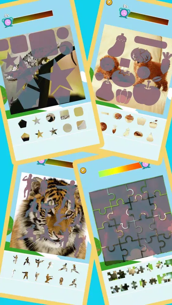 Ảnh chụp màn hình của Animal Jigsaw Puzzle Game 123
