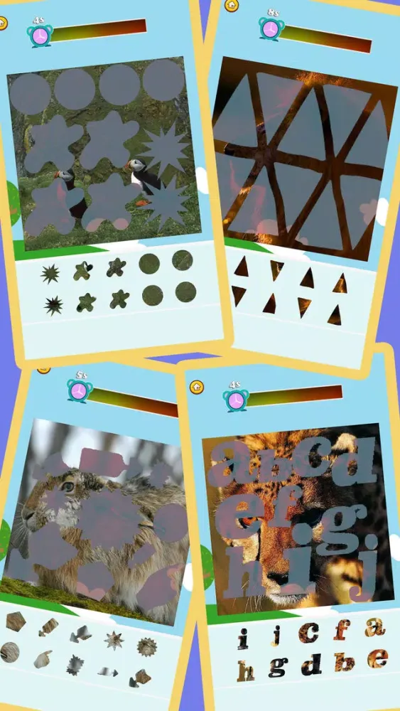 Ảnh chụp màn hình của Animal Jigsaw Puzzle Game 123