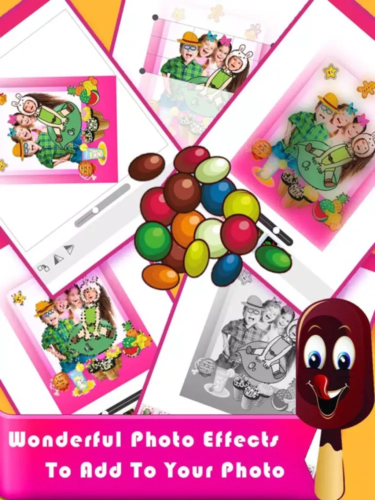 Скриншоты All Powerful Sticker Camera iPad 
