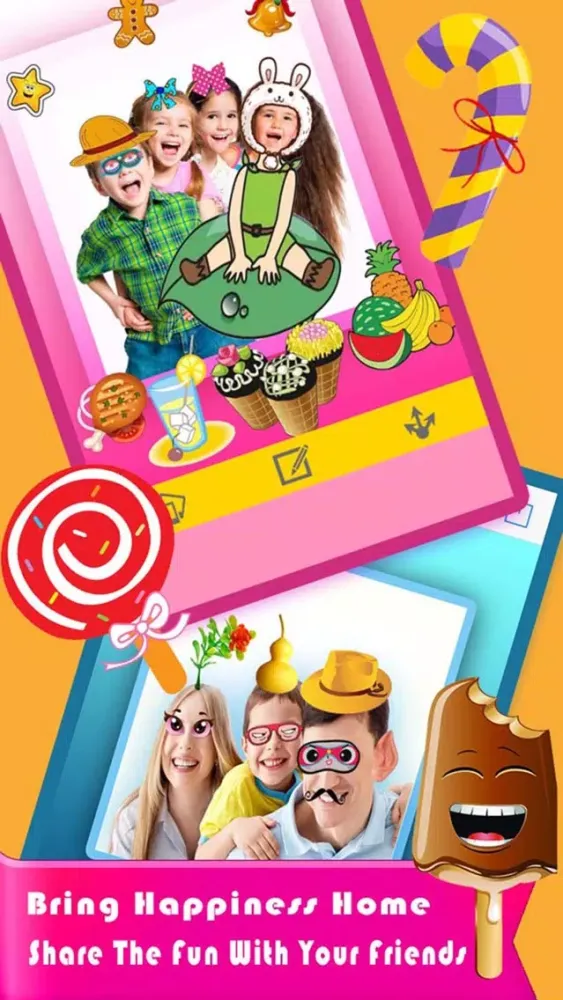 Скриншоты All Powerful Sticker Camera