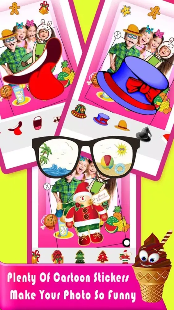 Скриншоты All Powerful Sticker Camera