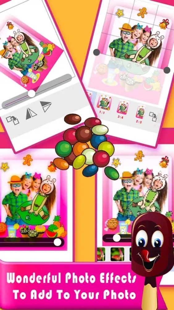 Скриншоты All Powerful Sticker Camera