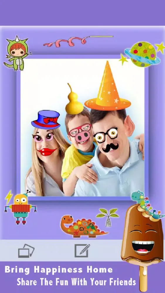 Funny Stickers Camera + Editor Screenshots
