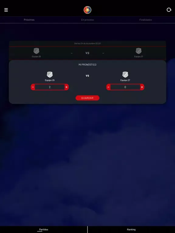 Capturas de pantalla de Penca Moon iPad 