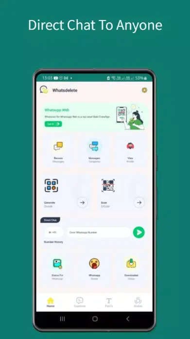 WhatsDelete: Recover Unseen Screenshots