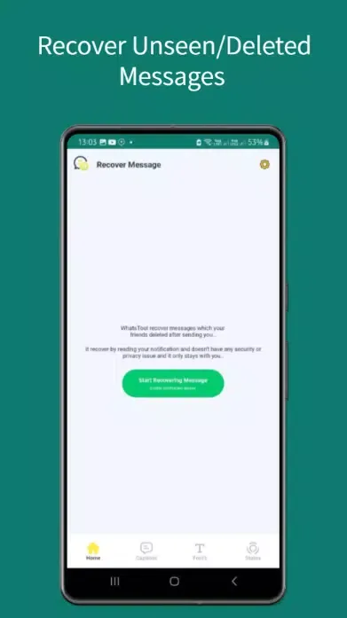 WhatsDelete: Recover Unseen Screenshots