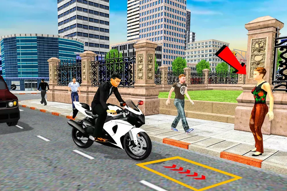 Bike Taxi Game: Driving Games Screenshots