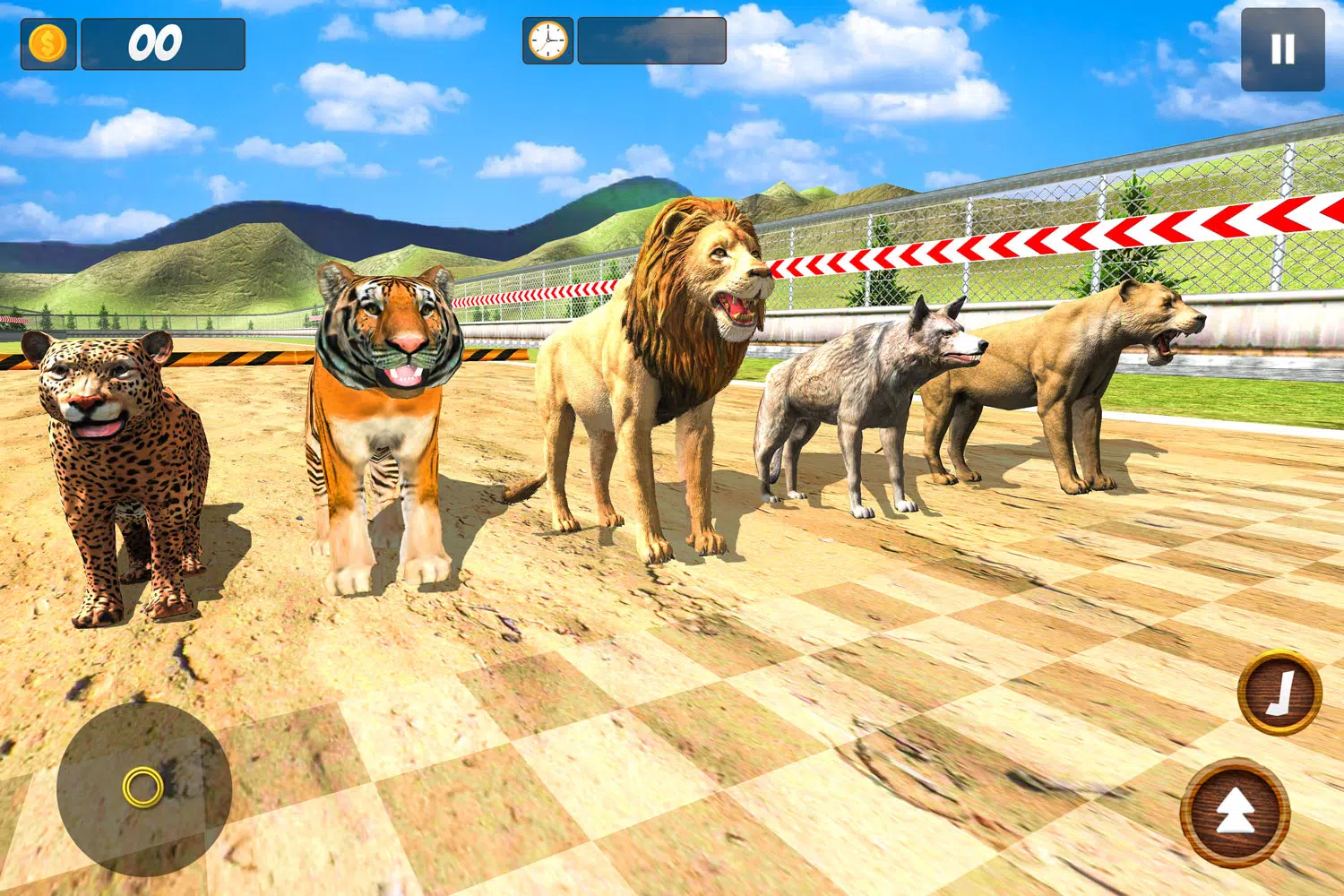 Wild Animals Race Simulator Screenshots