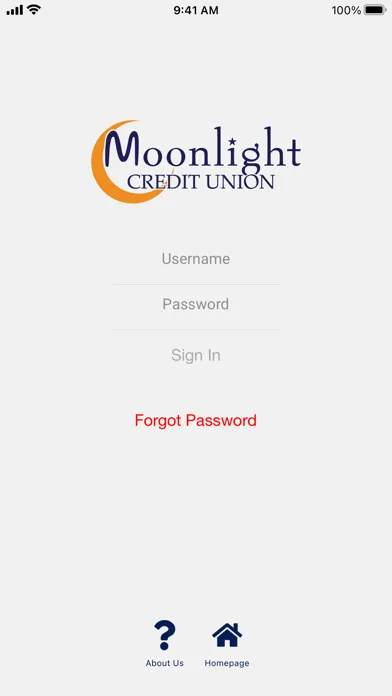 Moonlight Credit Union Mobile スクリーンショット
