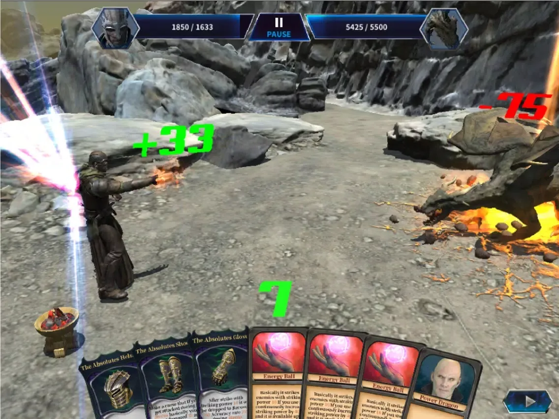Capturas de tela do MoonlightWarrior iPad 