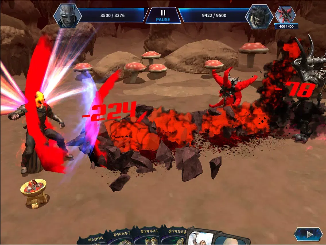 Capturas de tela do MoonlightWarrior iPad 