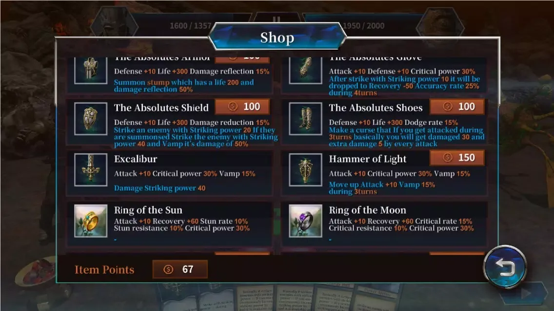 Capturas de tela do MoonlightWarrior
