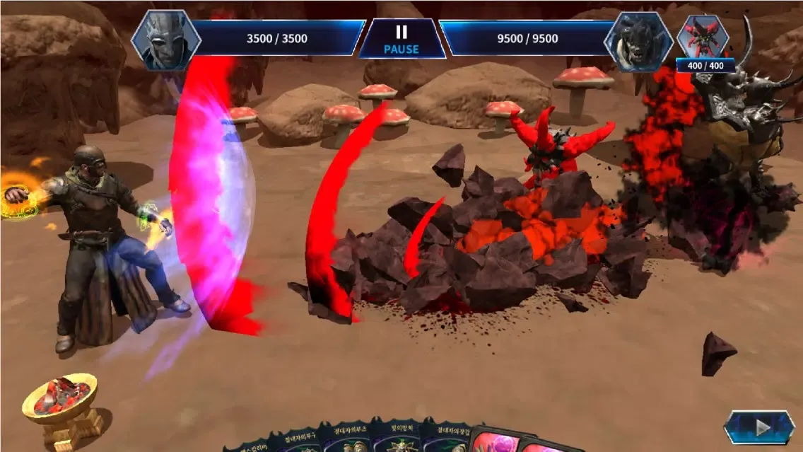 Capturas de tela do MoonlightWarrior