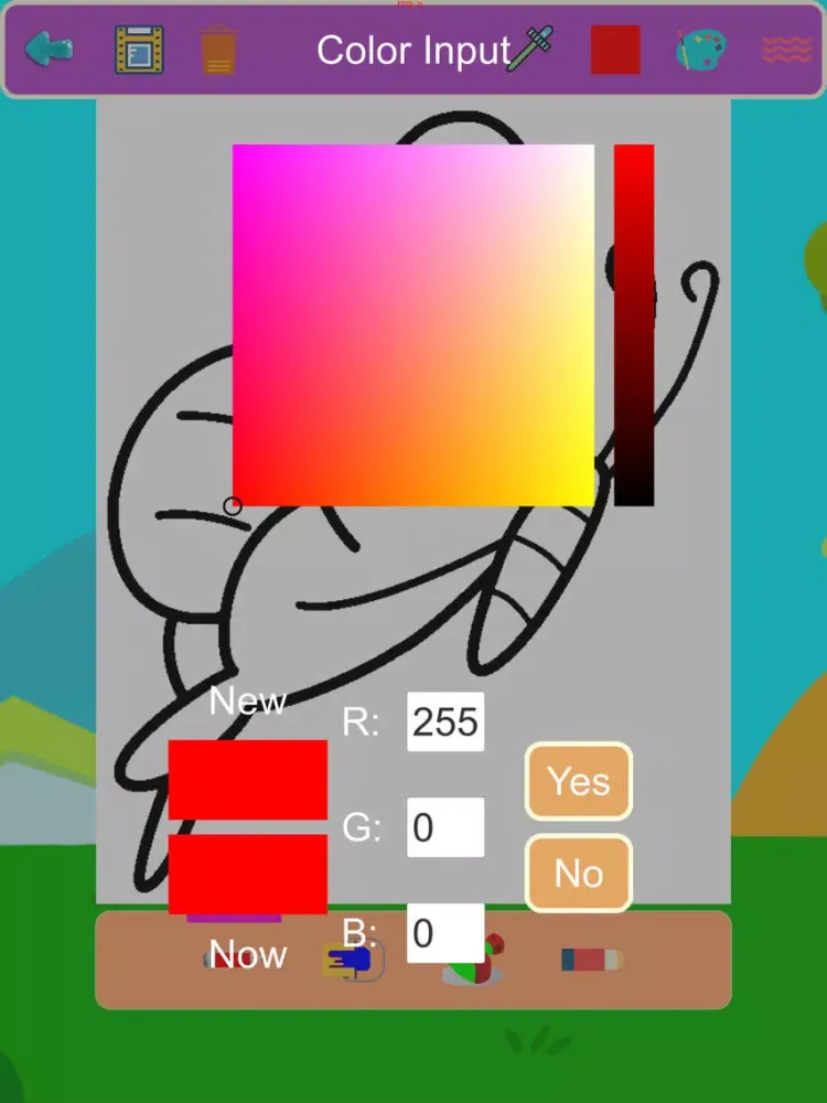 صور Kids Coloring Zoo Paint Tool iPad 
