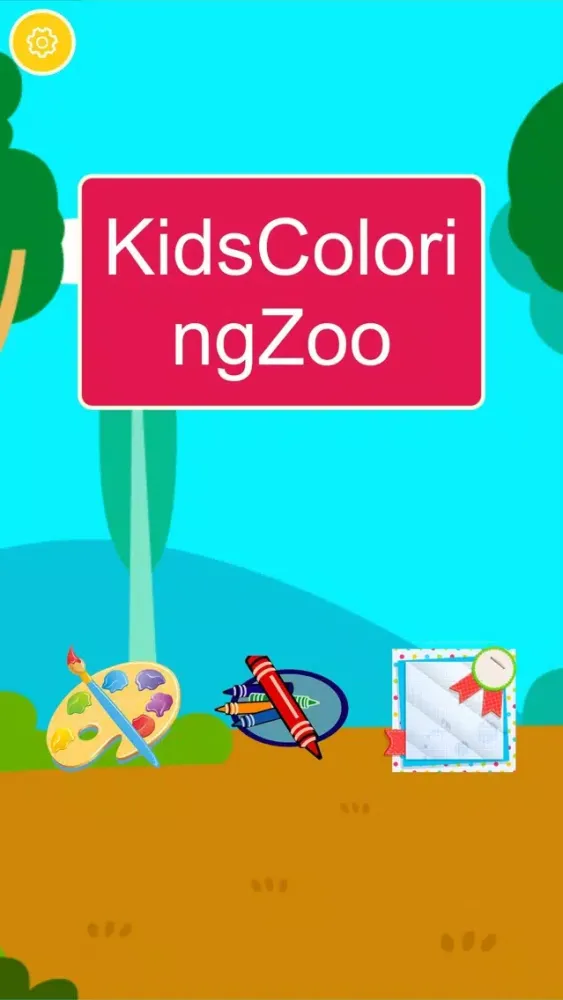 صور Kids Coloring Zoo Paint Tool