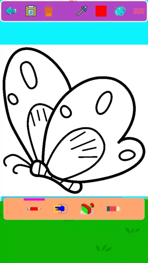 صور Kids Coloring Zoo Paint Tool