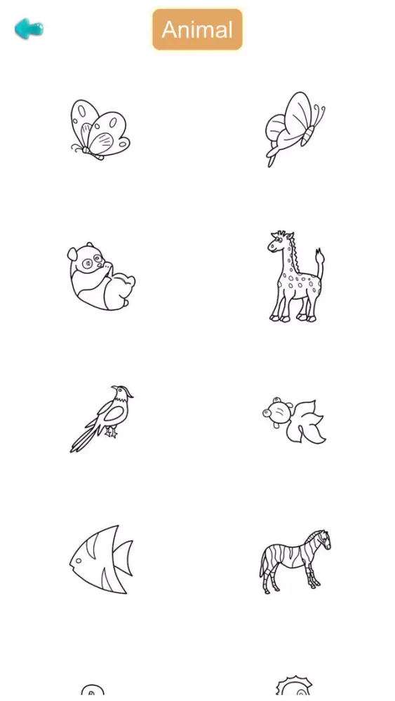 صور Kids Coloring Zoo Paint Tool