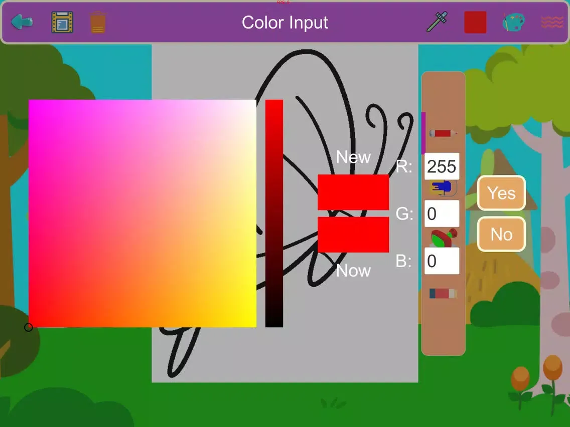 Baby Coloring Zoo HD iPad  Screenshots