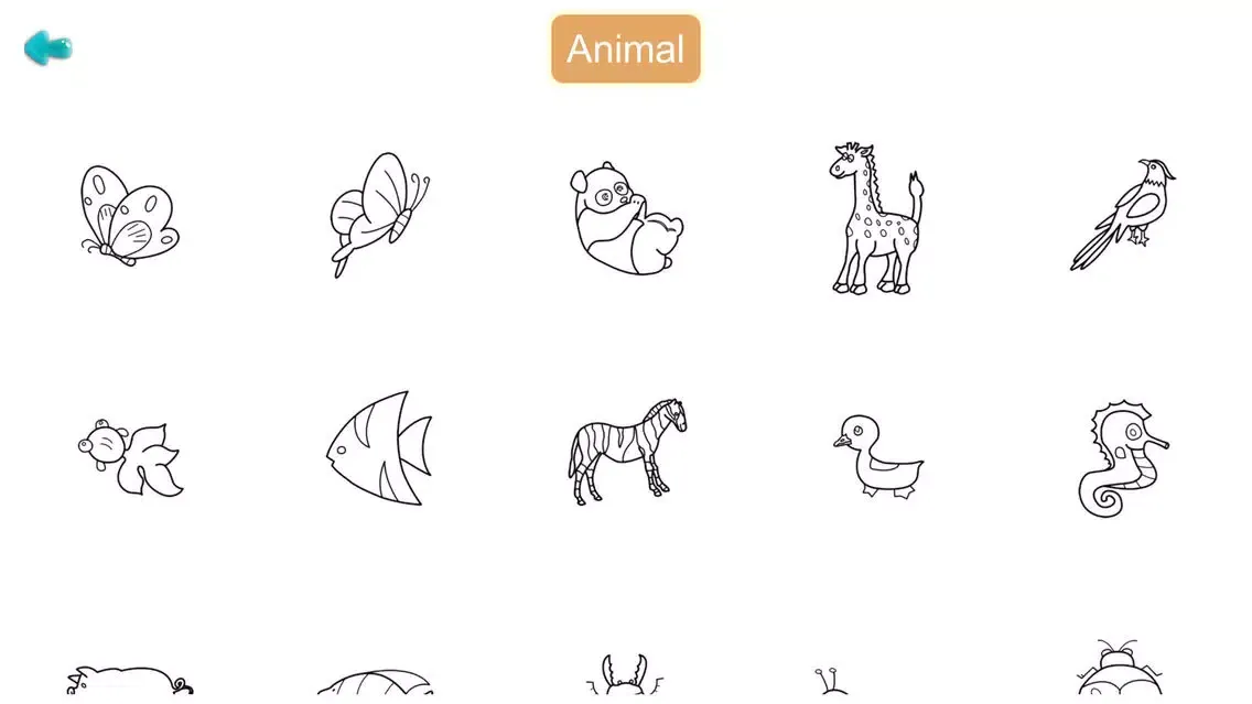 Baby Coloring Zoo HD Screenshots