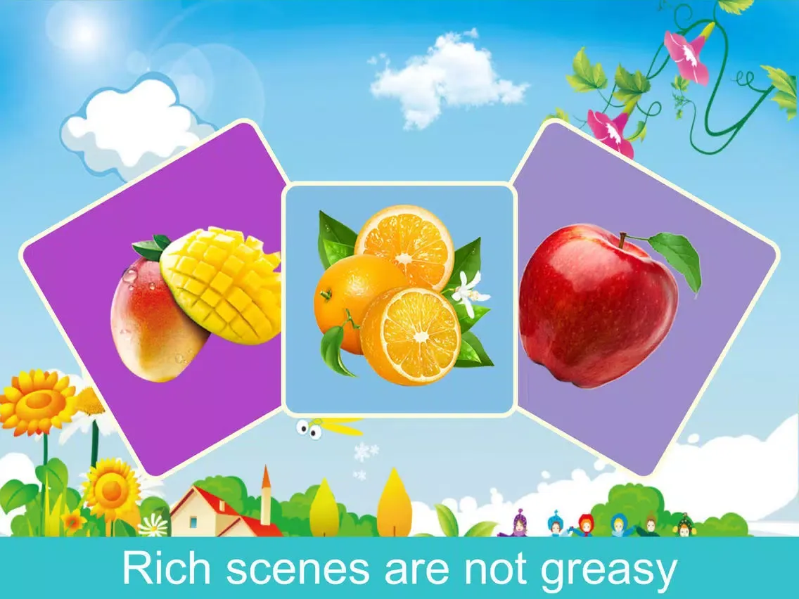 صور BabyFruitPuzzleHD iPad 