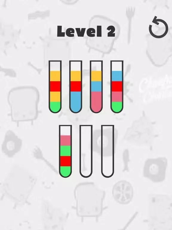 Water Color Puzzle Sort. iPad  स्क्रीनशॉट
