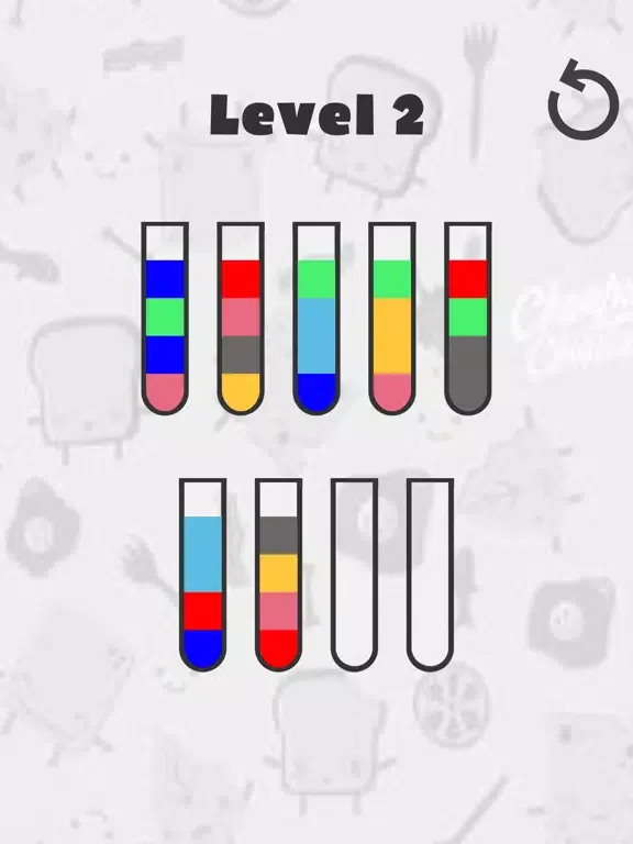 Water Color Puzzle Sort. iPad  स्क्रीनशॉट