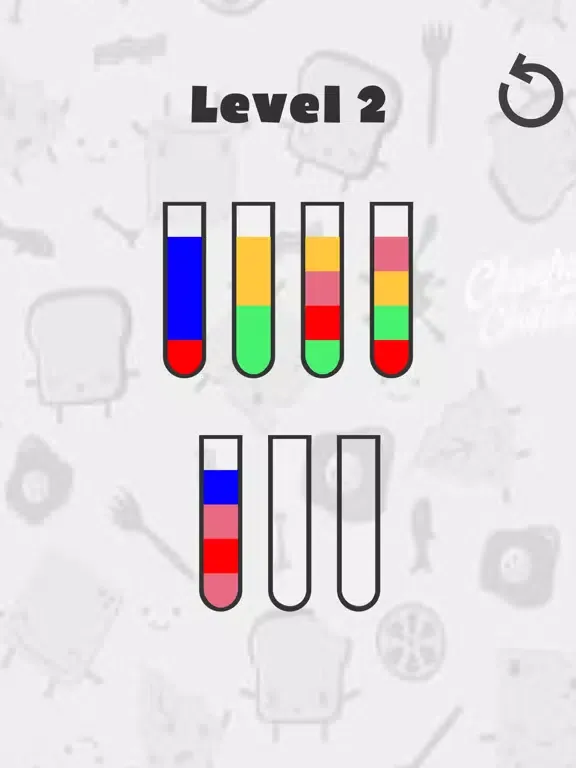 Water Color Puzzle Sort. iPad  स्क्रीनशॉट