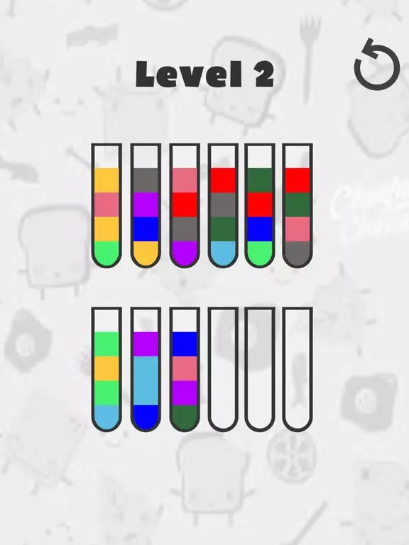 Water Color Puzzle Sort. iPad  स्क्रीनशॉट