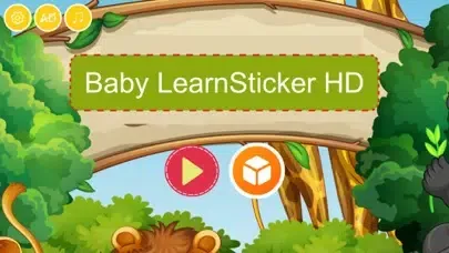 Baby Learn Sticker HD应用截图