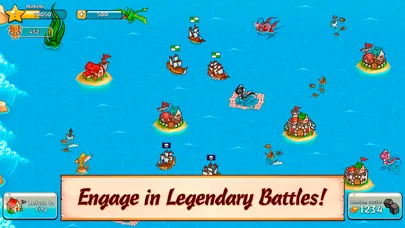 Ảnh chụp màn hình của Pirates of Everseas!