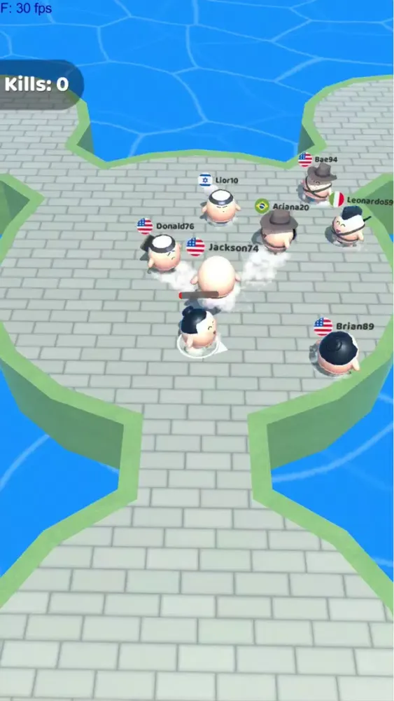 Screenshot di Sumos.io