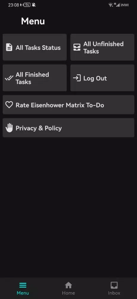 Capturas de pantalla de Eisenhower Matrix To-Do