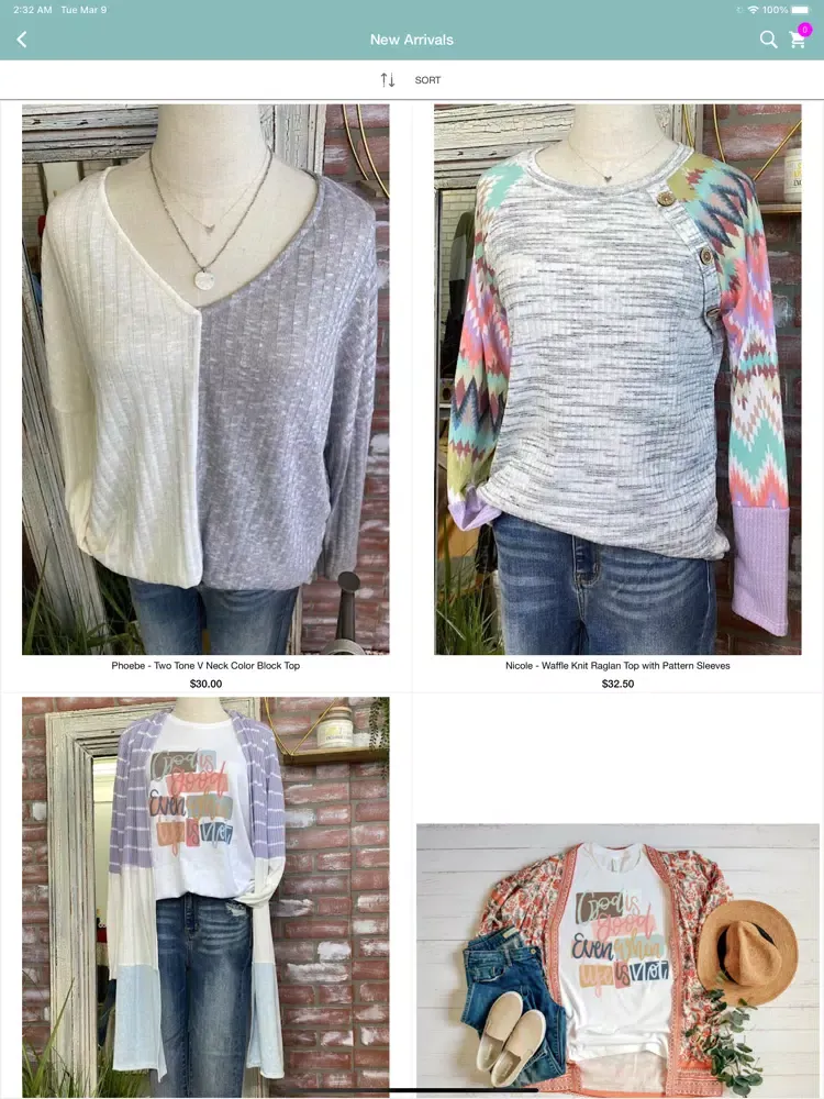 Скриншоты Moonshine and Lace Boutique iPad 