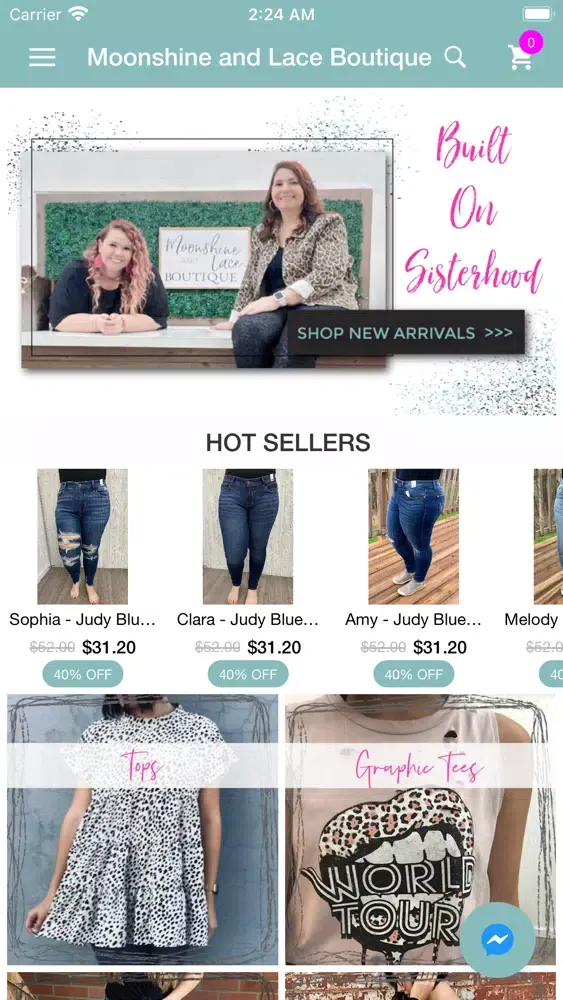 Скриншоты Moonshine and Lace Boutique
