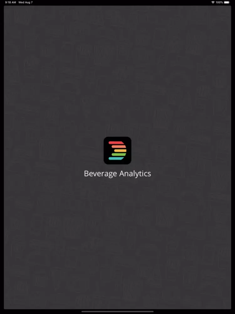 Beverage Analytics iPad  स्क्रीनशॉट