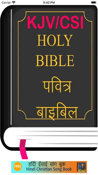 Captures d'écran de English Hindi Bilingual Bible
